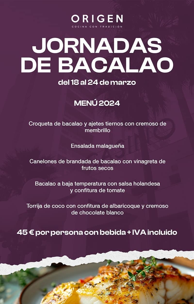 Menú San Valentín